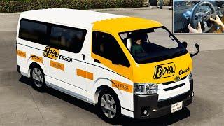 ENA Coach Tablet: Nairobi-Narok-Keroka-Nyamira| Toyota Hiace 7L | ETS2| G29| Ultra 4K