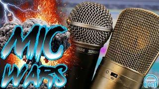 MIC WARS | Dynamic Microphone vs. Large Diaphragm Condenser Microphone 