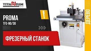 Фрезерный станок по дереву Proma TFS-90/30