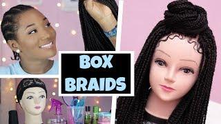 BOX BRAIDS tutorial FOR BEGINNERS |  DO IT LIKE A PRO! | Most DETAILED