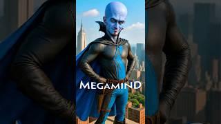 Megamind Characters Brought to Real Life by AI ‍️ #megamind #dreamworks #aiart
