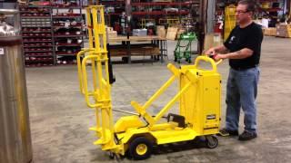 Motorized Gas Cylinder Cart Pony Express 2100