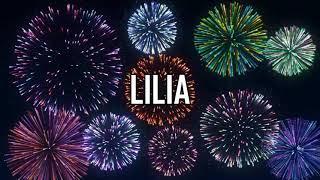 JOYEUX ANNIVERSAIRE LILIA