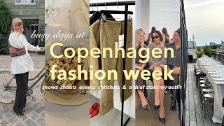 A thief stole my outfit for fashion week | Copenhagen fw vlog - events, shows & chitchat - ep. 21