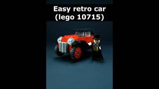 Easy retro lego car #legobuild #legoeasy #legocar