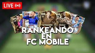 Rankeando en Fc Mobile en vivo | Probando La nueva actualización