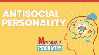 Antisocial Personality Disorder (ASPD) Mnemonics (Memorable Psychiatry Lecture)