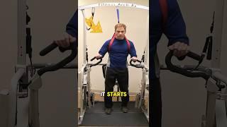 Why Athletes Wear Safety Belts on Treadmills #shortsviral #shortsfeed #shortsvideo #shorts