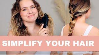 The EASIEST Hair Care & Style! For when you just can't even - KayleyMelissa