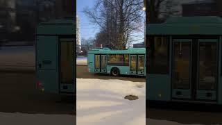 Автобус МАЗ-203.947 по 98 маршруту! #автобус #транспорт #спб #2024
