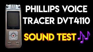 Phillips Voice Tracer Dvt4110 | Sound Test | Voice Recorder