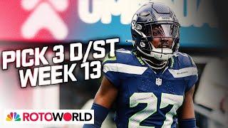 Seahawks, Colts, Texans lead Defense (D/ST) Start Em / Sit Em for Week 13 | Rotoworld | NFL on NBC