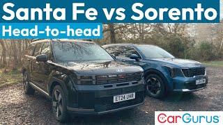 New Hyundai Santa Fe vs Kia Sorento: Best seven-seat SUV revealed!