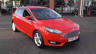 Ford Focus 1.5 TDCI ZETEC EDITION HATCHBACK 5DR DIESEL MANUAL EURO 6 (S/S) (120 PS)