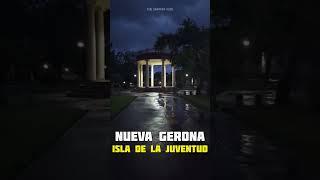 Calles de Nueva Gerona después de la lluvia #cuba