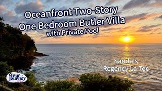 New Oceanfront Two-Story Butler Suite w/ Private Pool, Sandals Regency La Toc