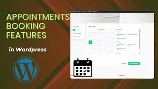 How to create an appointment booking website on wordpres for free