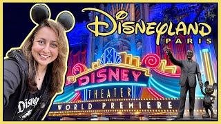 New WORLD PREMIERE at WALT DISNEY STUDIOS Full Tour! Disneyland Paris Vlog 2025