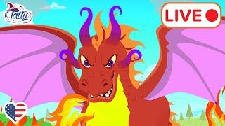  LIVE | Kitty Cartoon For Kids with Little Fairy | Tatty and Misifu