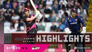 HIGHLIGHTS: Somerset chase 194 to beat Essex in repeat of 2023 Final! 