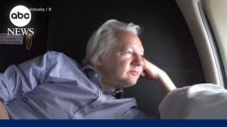 Julian Assange arrives in Saipan ahead of guilty plea in deal with US, securing his freedom