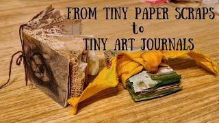 From Tiny Paper Scraps to Tiny Journals: How to Make Handmade Books With Scraps