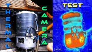 Solar Boat Season 2 - Thermal Camera Modified Forklift Electric Motor Analysis