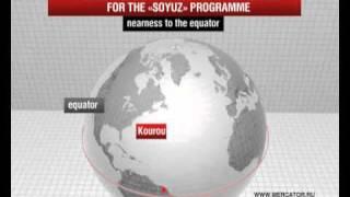 The «Soyuz» rocket launch from the Guiana Space Centre programme