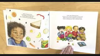 Look Inside "Food, Food, Fabulous Food" children's book with PEN talking device