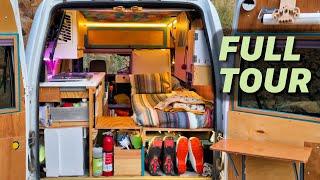 TINY ADVENTURE VAN - Tons of UNIQUE Features - Van Tour