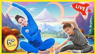 Cosmic Kids Yoga Adventures & Stories for Kids Age 3-9+ - Interactive Livestream! 