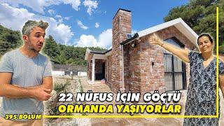 Onlara "ÇIKIN EVİMDEN" dedi. Bulutlara yakın, 12 dönüm arazisinde TEK BAŞINA çelik evini tamamladı!