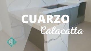 CUARZO CALACATTA