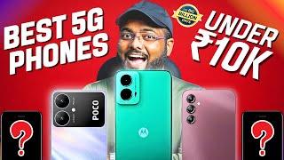 TOP 5 Best 5G Phones Under 10000 in Flipkart Big Billion Sale 2024 