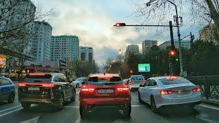 Driving in Baku streets (14 March 2024) Baku city , Azerbaijan - DRIVING TOUR 4K - Downtown