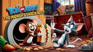 Tom and Jerry: The Midnight Snack Heist | E-Family Channel #catandmouse #cartoonnetwork #tomandjerry