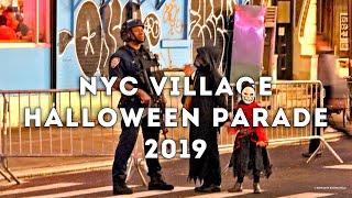 Marching in the NYC Village Halloween Parade 2019 New York