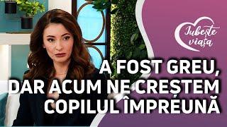 Angela Gonța, despre relația cu fostul soț: „A fost greu, dar acum ne creștem copilul împreună…”