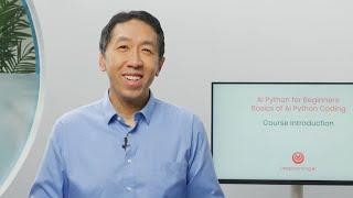 New course by Andrew Ng: AI Python for Beginners