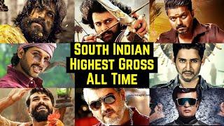 20 South Indian Highest Grossing Movies List Of All Time | Vijay, Prabhas, Yash, Rajinikanth