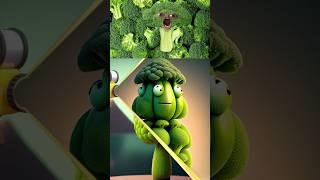 Funny Broccoli#shorts #funnyshorts #broccoli #ai