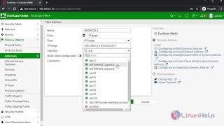 How to configure Interfaces, Address, and Firewall policy on Fortigate