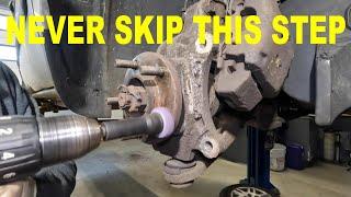 HOW TO CLEAN A WHEEL HUB PERFECTLY EVERY TIME IN UNDER 5 MIN!