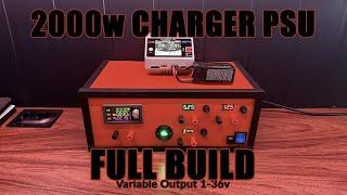 How to Build a 2000W DIY Bench Power Supply for FPV and Electronics