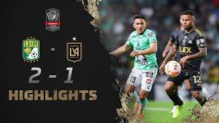 Scotiabank Concacaf Champions League 2023 Highlights | Leon vs Los Angeles FC