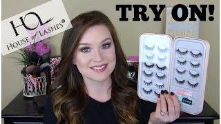 House of Lashes Lash Book | Try On!