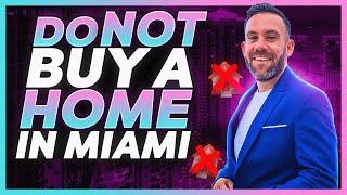 5 reasons NOT to invest in a property in MIAMI