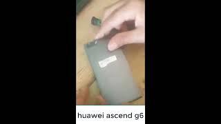 (HUAWEI ASCEND G6) como desarmar  desensamble paso a paso