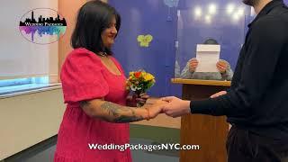 City Hall Wedding. See exactly what it would be like to get married at the New York City Clerk.