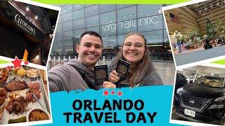 Our Orlando Travel Day! - Virgin London to MCO, Disney Springs, Rosen Inn International